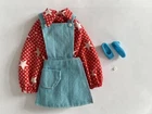 Vintage Barbie Sports Star Red/ Blue Best Buy Outfit 1973 Complete Set