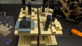 LEGO 21107 Minecraft + Micro World &ndash; "The End" Complete w/ box + manuals