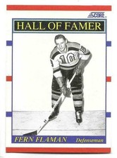 FERN FLAMAN 1990-91 SCORE HALL OF FAMER CARD NM-MT CONDITION