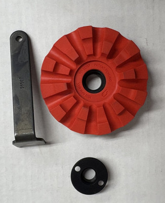 Dynabrade 92295 4'' Red-Tred Eraser Disc Easily Remove Decals, Pinstriping, Tape