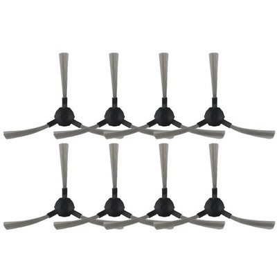 Upgraded 8pcs Spare Side Brush for iCLEBO For Kitfort KT552 Vacuum Cleaner