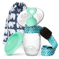 Bumblebee Manual Breast Pump with Breastfeeding Milk Saver Stopper Lid in Gift