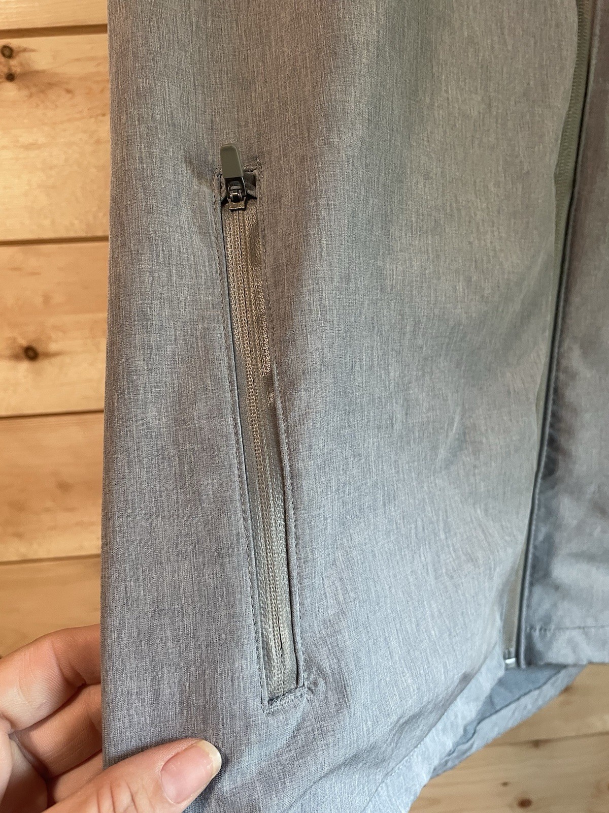 SwissTech Jacket Gray Mens Medium Softshell Full … - image 3