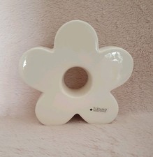 Blume, Keramik, Tiziano, cremeweiß