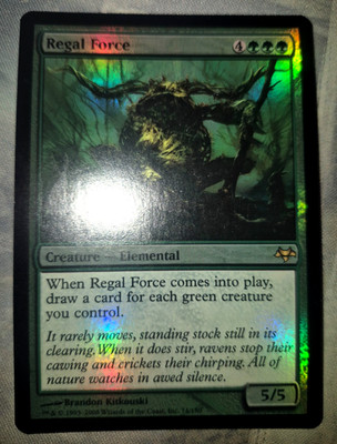 Regal Force Eventide Foil x1 MTG #74 NM- *LOOK*