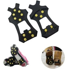Botines de tracción para nieve Ice Cleats Crampones para zapatos y botas tamaños surtidos **