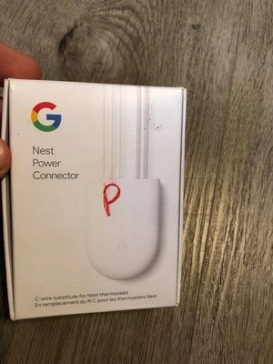 Google Nest Power Connector Thermostat C-Wire Substitute Adapter