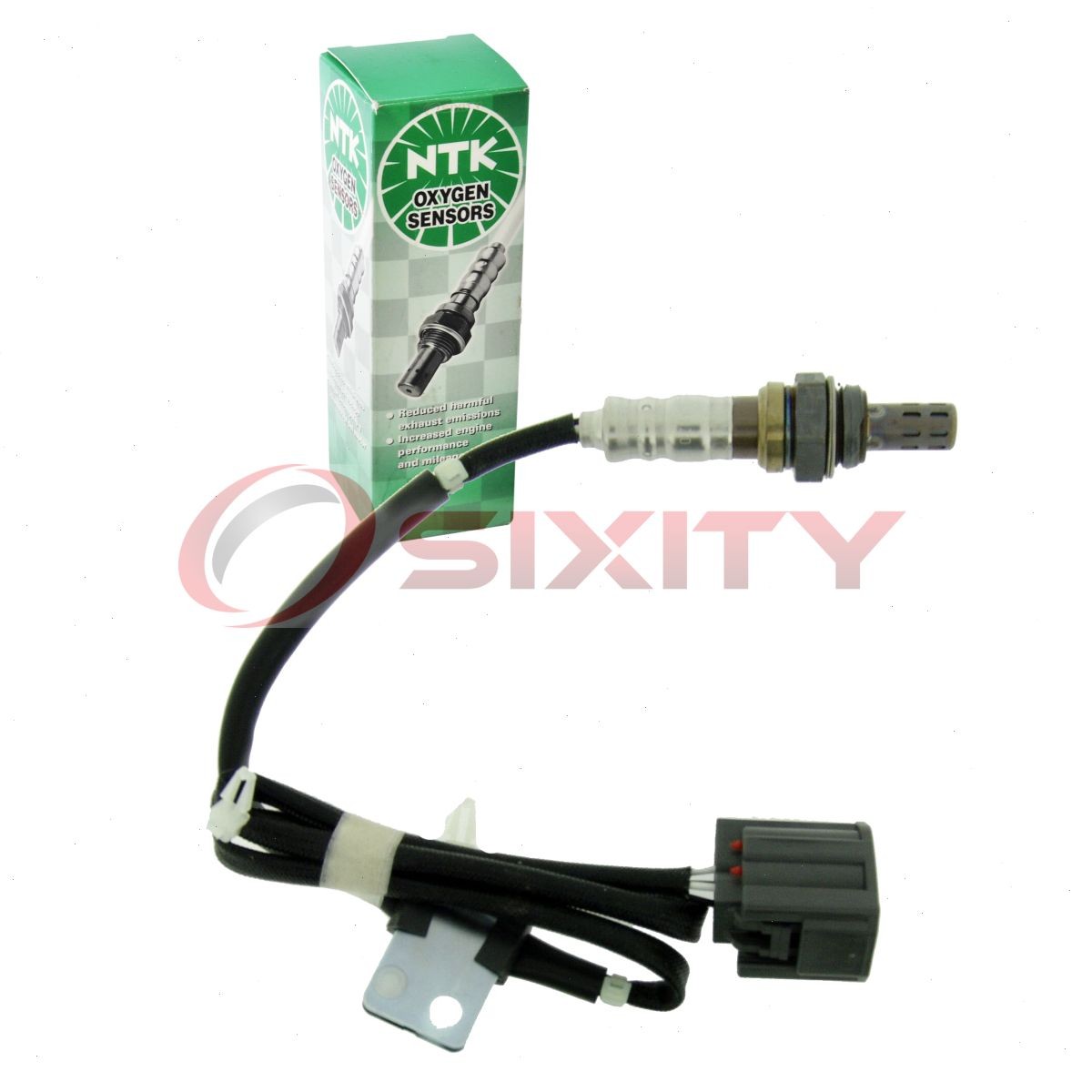 NGK NTK Downstream O2 Oxygen Sensor for 2009 Mazda 3 Sport 2.0L L4 - wh