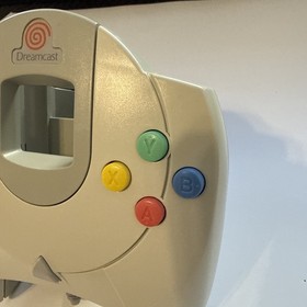 Sega Dreamcast Controller HKT-7700 Original White OEM - Fully Cleaned