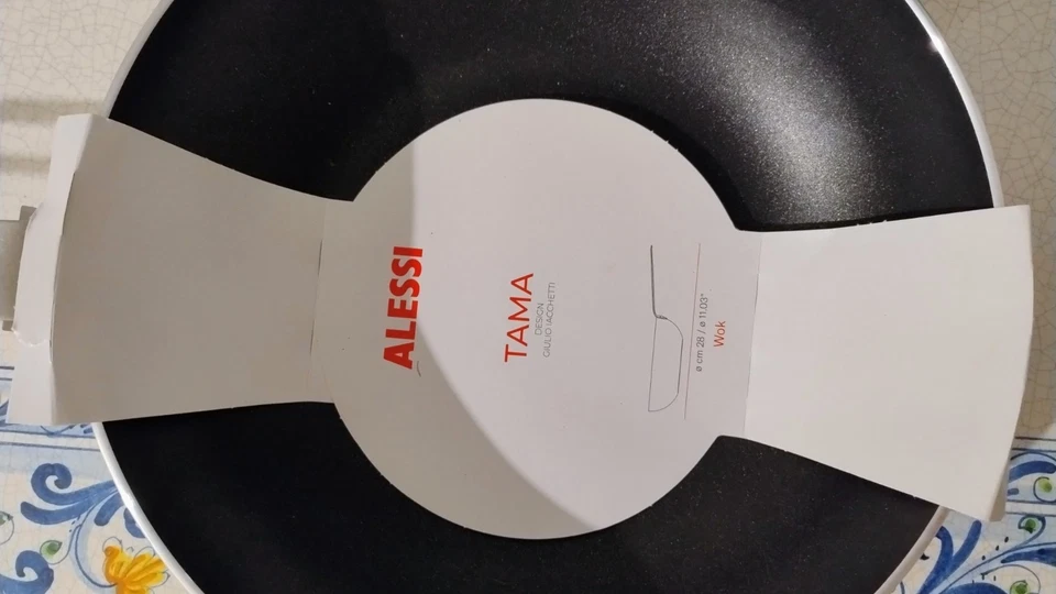 PADELLA WOK " ALESSI" NUOVA COLLEZIONE TAMA - Immagine 2 di 4