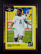 2025-26 Panini Donruss FIFA INAKI WILLIAMS 19/25 Purple Veterans Ghana #130