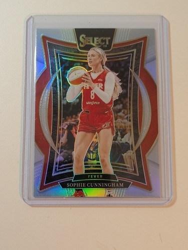 Sophie Cunningham 2025 Panini Select WNBA Concourse Card #12 Silver Prizm Fever