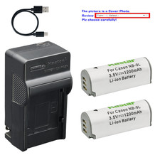 Kastar Battery AC  USB-C Charger for Canon IXUS 1000 HS IXY 50S N2 Camera