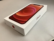 Apple iPhone 12 Red 64MG Model A2172 - EMPTY BOX ONLY