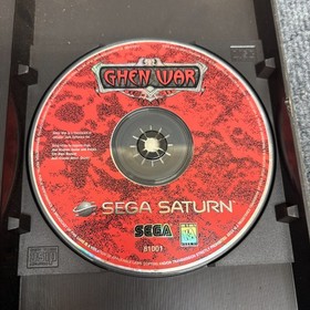 Ghen War Sega Saturn Complete w/ Manual CIB VGC