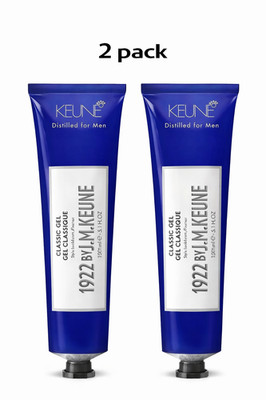 2x Keune Classic Gel 1922 BY J. M. KEUNE Hair gel  150 ml / 5.1 fl. oz