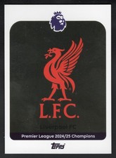 2025-26 TOPPS PREMIER LEAGUE SOCCER CARD - [TEAM BADGE] -LIVERPOOL FC #163