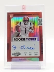 JA'MARR CHASE 2021 CONTENDERS OPTIC RED ROOKIE AUTO /99 #105 BENGALS Q0660