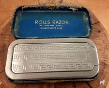 Rolls No1 Imperial Silver Plated VTG SE Safety Razor