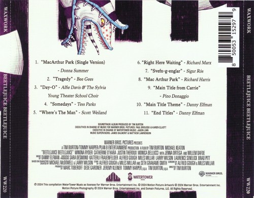 BEETLEJUICE BEETLEJUICE (MUSIQUE DE FILM) DONNA SUMMER - DANNY ELFMAN (CD) - Imagen 3 de 3