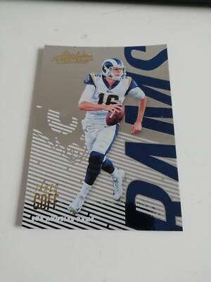Jared Goff Los Angeles Rams Pick your Card NFL Trading Card