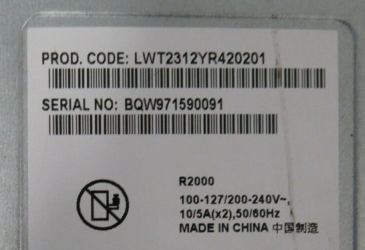 Intel R2000 2xXeon Eight Core E5-2620V4 2.10GHz 384GB DDR4 2x 240G SSD 2U Server - Image 3 of 3