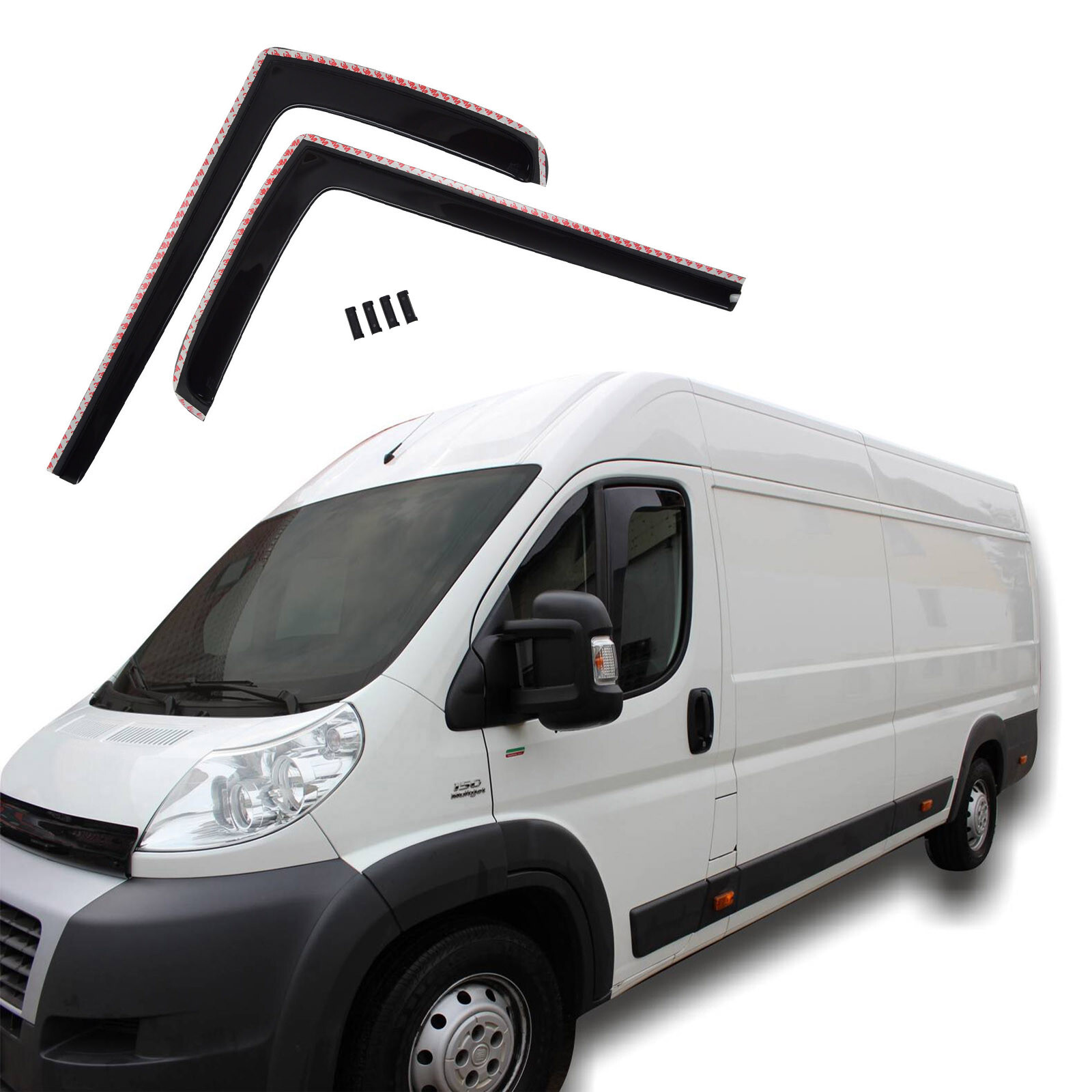 Déflecteurs d'air Citroen Jumper pour ventiler l'habitacle pendant vos pauses