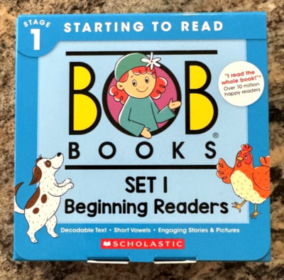 BOB Books Set 1 Beginning Readers Starting to read Complete Set of 12