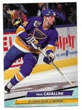 PAUL CAVALLINI 1992-93 FLEER ULTRA CARD NM-MT+ CONDITION
