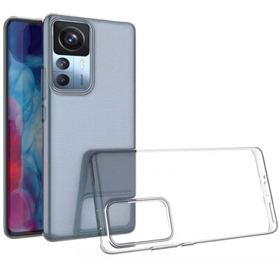 Hülle für Xiaomi 12T Pro 5G Tasche Silikon Case Transparent Slim Cover Backcover