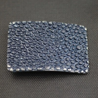 Noppen Gürtelschnalle dunkelblau metall Buckle Wechselschließe Gürtelschließe - Bild 1 von 4