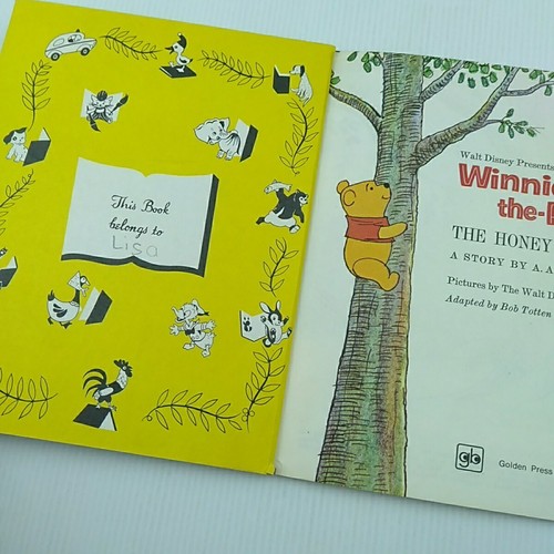 7 Winnie the Pooh Little Golden Books Honey Tree Tigger Patch Dragon Grand - Picture 17 of 19