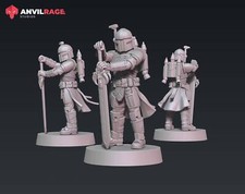 Old Way mercenary Blademaster Anvilrage Studios Legion Shatterpoint compatible
