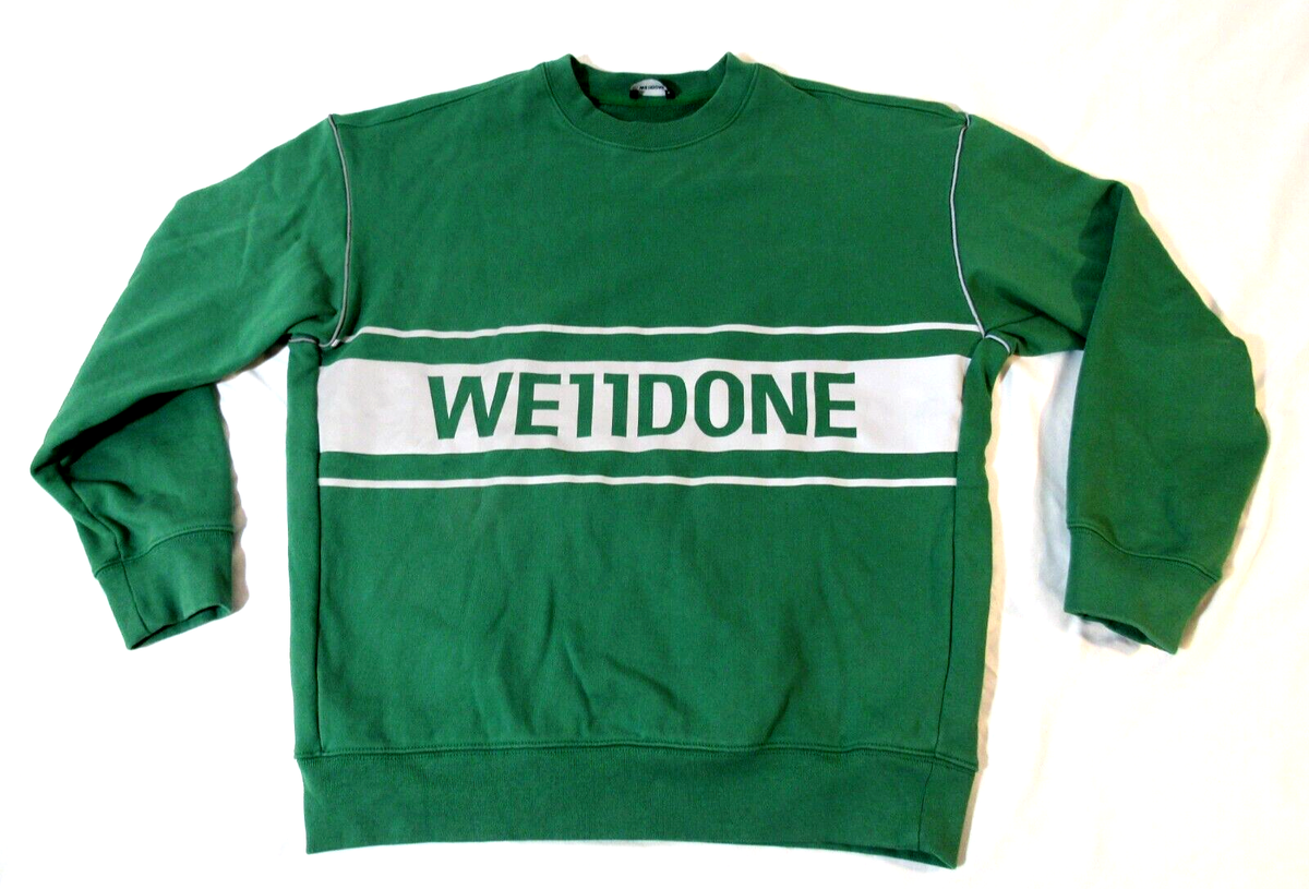【WE11DONE】REVERSED LOGO SWEATSHIRT スウェット We11done - Reversed Logo Sweatshirt | HBX - Globally Curated