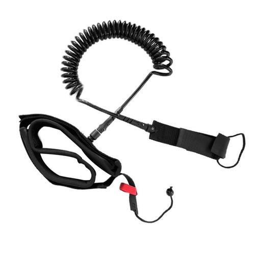 Surfboard Waist Stretch Rope Adjustable Leash Stationary Rope Coiled ...
