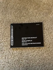 Nintendo Game Boy Instruction Booklet G/AGT-USA