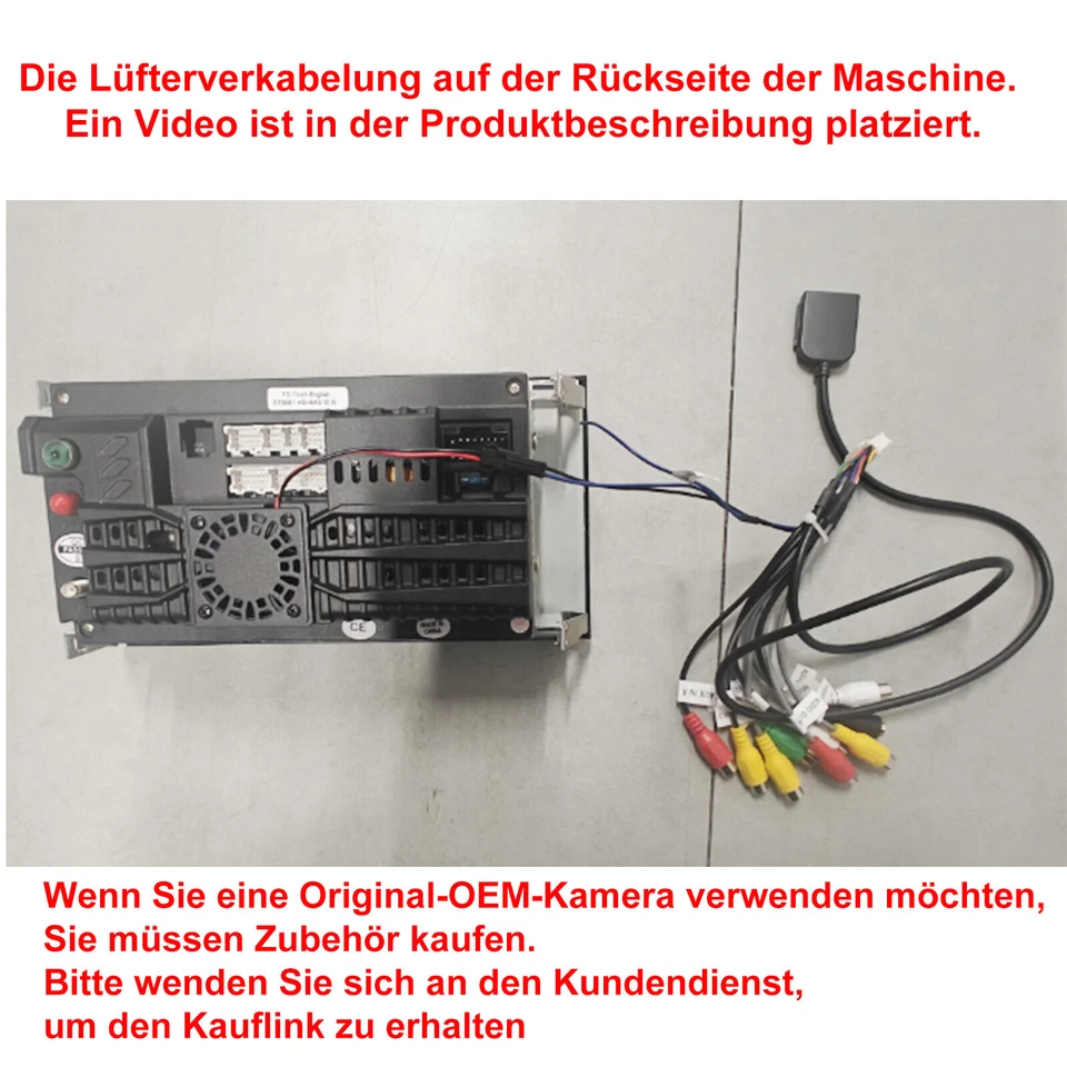 DAB Android 14 Autoradio GPS NAVI WIFI Bluetooth FM Für Skoda Fabia II 2008-2013 - Bild 2 von 4