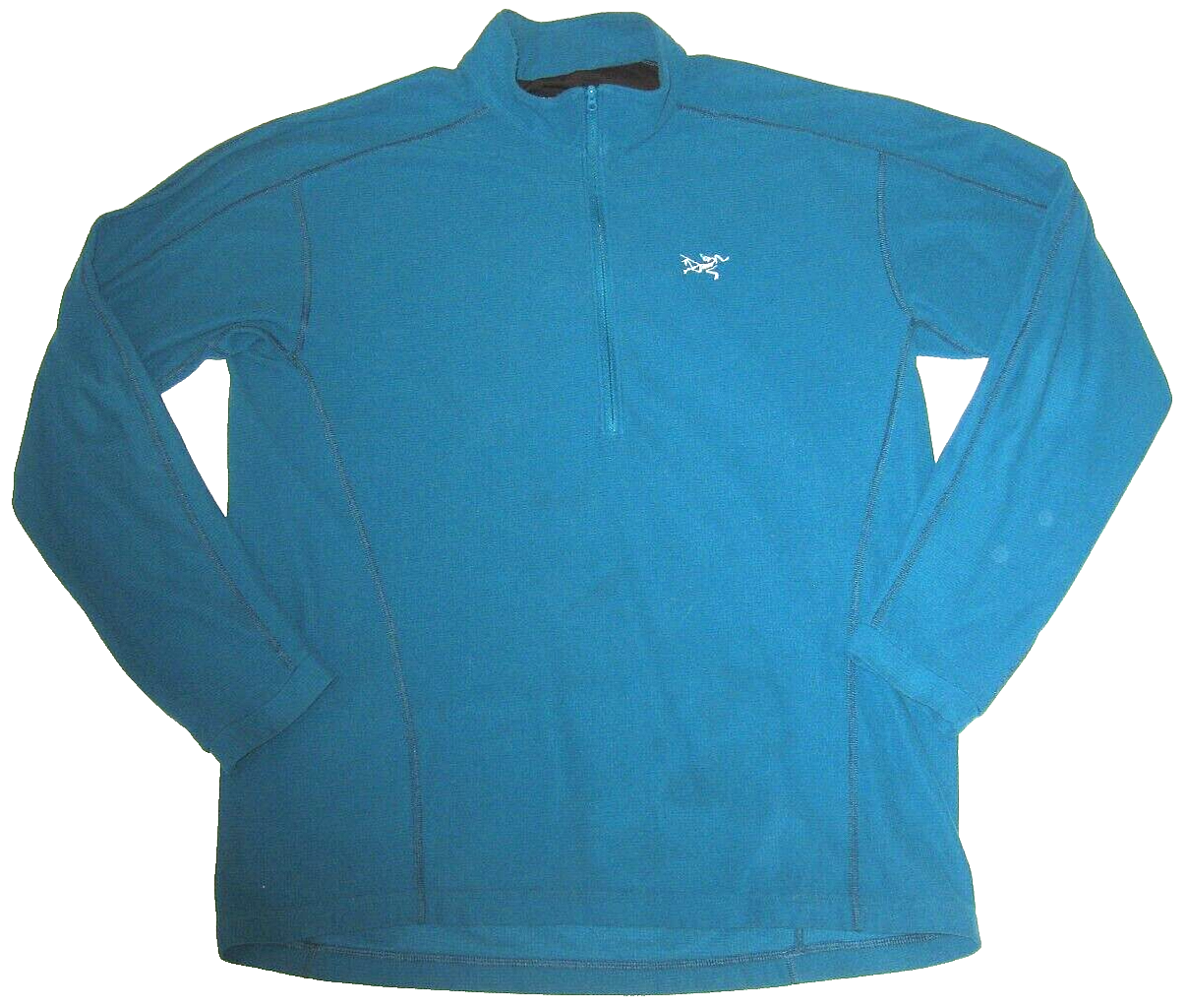 ARC'TERYX Maglione Uomo ACR'TERYX Blu Delta LT 1 2 Zip Micro 100 Griglia Permeabile Polartec L
