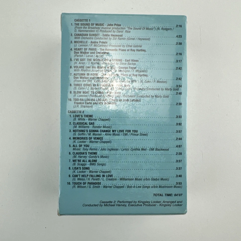 Timeless Piano Favorites Foreign Affair Cassette 1998 Madacy - Image 2 of 2