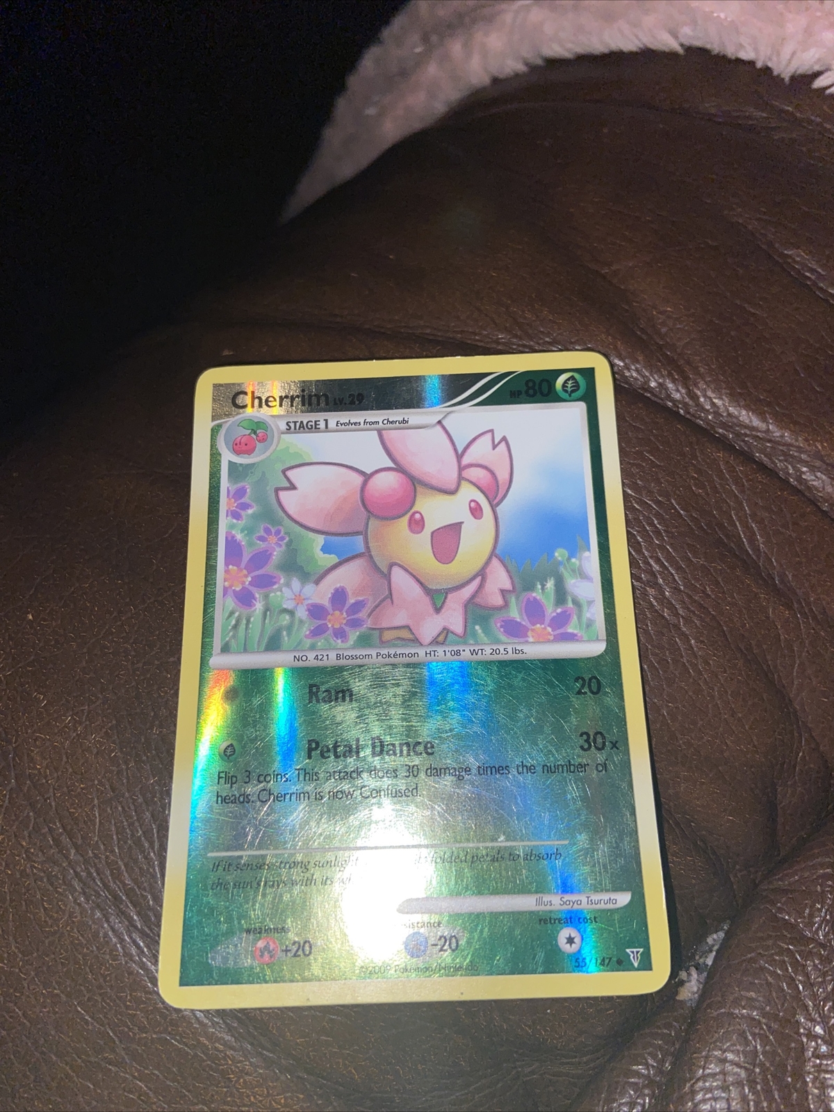 Cherrim - 55/147 Supreme Victors Reverse Holo Uncommon Pokemon - NM/LP