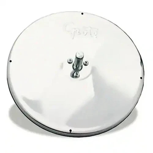 Grote 12183 8" Round Convex Mirror With Center-Mount Ball-Stud, Stainless Steel