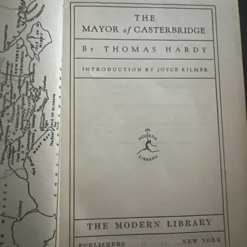 Thomas Hardy THE MAYOR OF CASTERBRIDGE Early Modern Library Leatherette - Picture 4 of 12