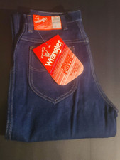Deadstock Vintage Wrangler Misses FULL FIT Denim Jeans SIZE 10 Waist MX695PW