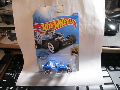 Hot Wheels '42 Willys MB Jeep Tooned 6/10 2020 G Case #139 Blue