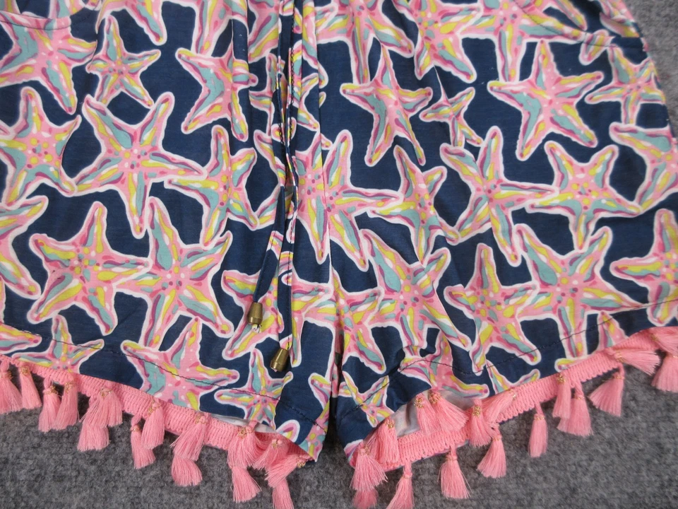 Simply Southern Shorts Womens Small Pink Blue Beach Outdoors Lightweight 26x15 - Image 3 of 4