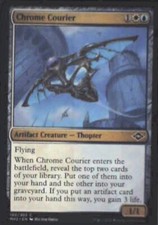 Chrome Courier - Modern Horizons 2: #190, Magic: The Gathering Nm R77