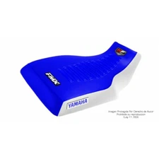 FMX Blue & White HF Seat Cover for Yamaha GRIZZLY 125 FREE SHIPMENT INCLUDED