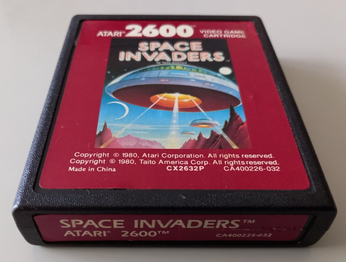 Space Invaders Sur Atari 2600 - Jeu Avec Livret - 1980 - Activision