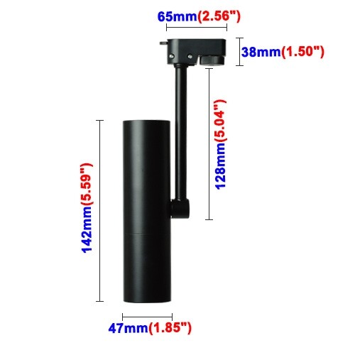 2-Circuit COB Track Rail Light 3W 5W 7W 10W 12W Celling Spot Fixture Lighting - Picture 14 of 26