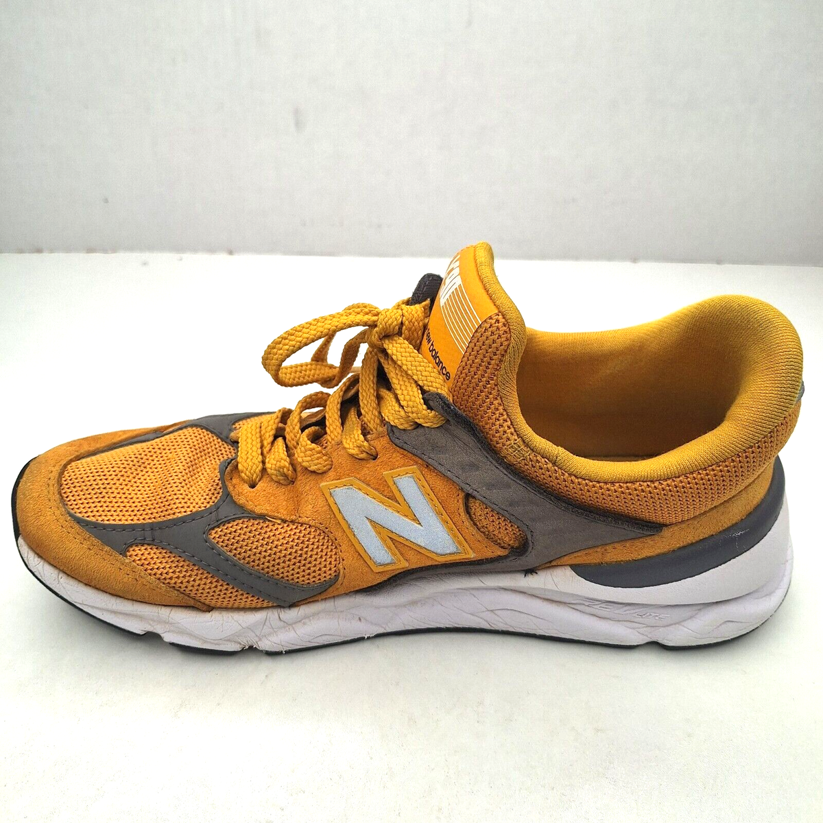 New Balance X90 V2 Mustard Yellow Men's Running Shoes Size